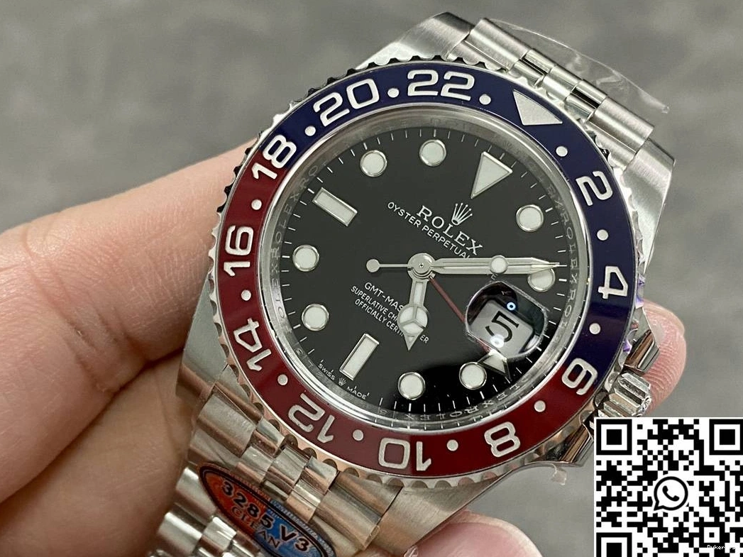 1178 Clean Breathable Dial Black Factory V GMT II M126710BLRO-0001 Master Rolex 0725
